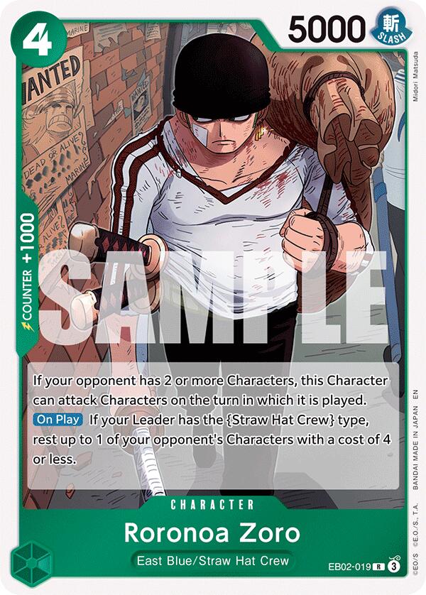 Roronoa Zoro [Extra Booster: Anime 25th Collection] | Clutch Gaming