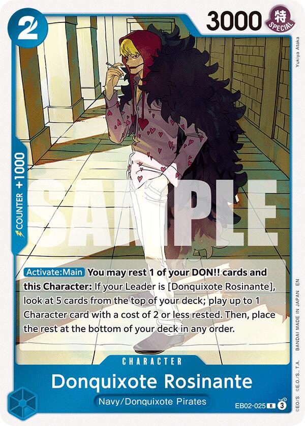 Donquixote Rosinante [Extra Booster: Anime 25th Collection] | Clutch Gaming