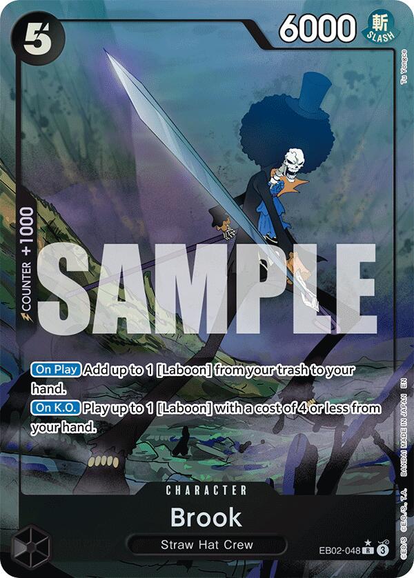 Brook (Alternate Art) [Extra Booster: Anime 25th Collection] | Clutch Gaming