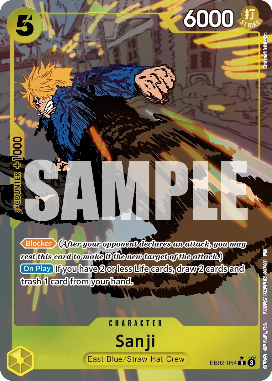 Sanji (Alternate Art) [Extra Booster: Anime 25th Collection] | Clutch Gaming