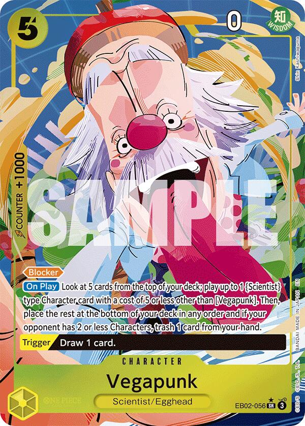 Vegapunk (Alternate Art) [Extra Booster: Anime 25th Collection] | Clutch Gaming