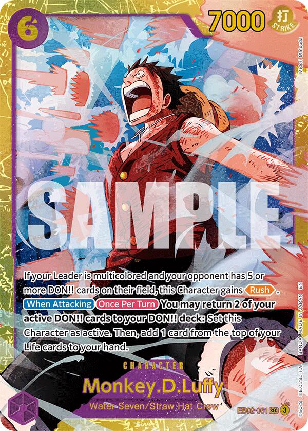 Monkey.D.Luffy (061) [Extra Booster: Anime 25th Collection] | Clutch Gaming