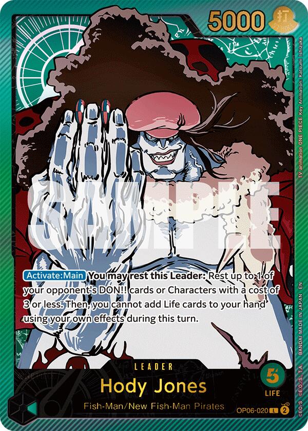 Hody Jones (SPR) [Extra Booster: Anime 25th Collection] | Clutch Gaming