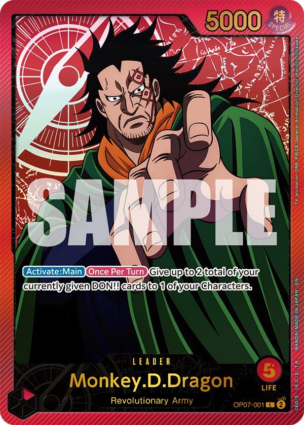 Monkey.D.Dragon (SPR) [Extra Booster: Anime 25th Collection] | Clutch Gaming