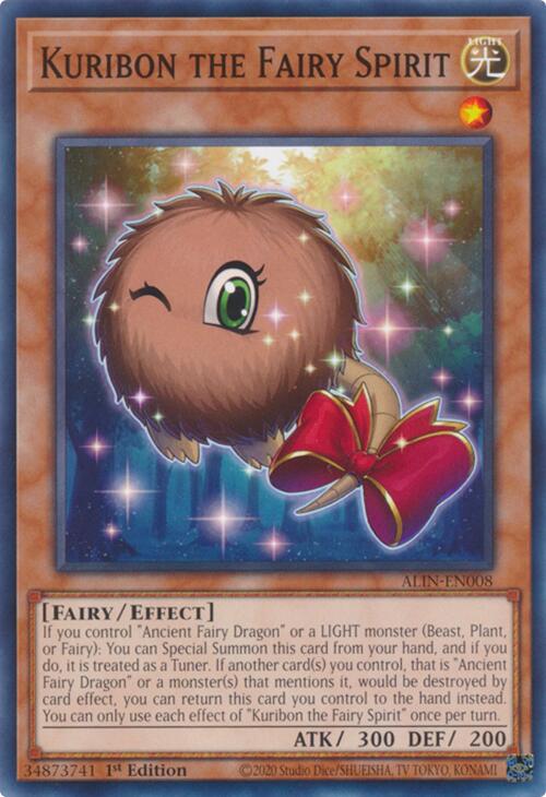 Kuribon the Fairy Spirit [ALIN-EN008] Common | Clutch Gaming