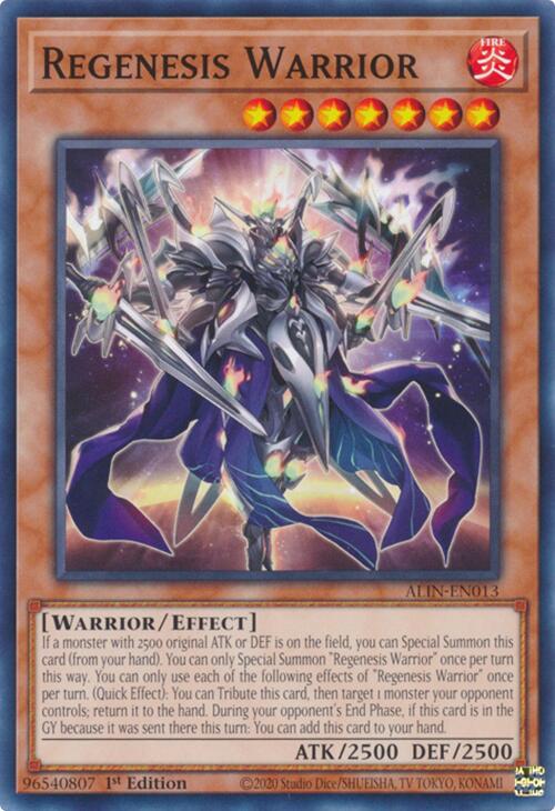 Regenesis Warrior [ALIN-EN013] Common | Clutch Gaming