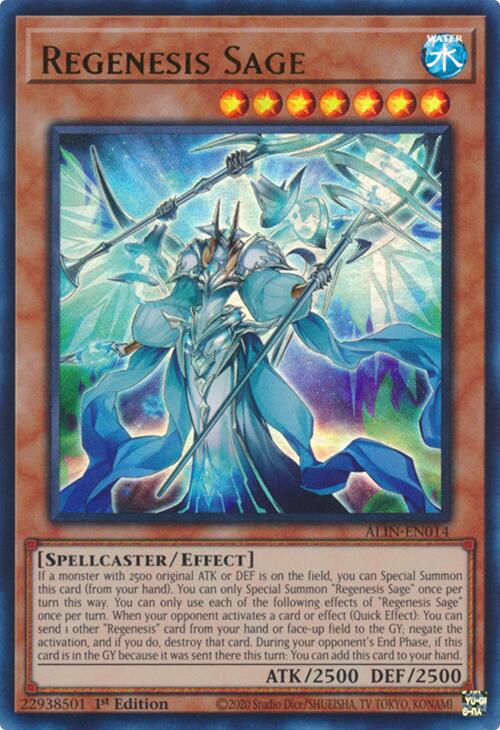 Regenesis Sage [ALIN-EN014] Ultra Rare | Clutch Gaming