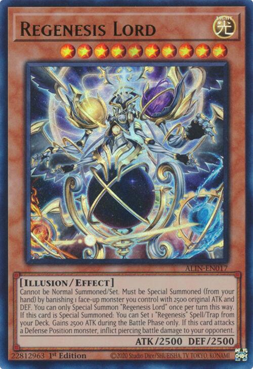 Regenesis Lord [ALIN-EN017] Ultra Rare | Clutch Gaming