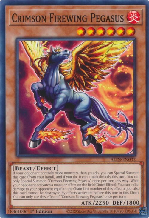Crimson Firewing Pegasus [ALIN-EN032] Common | Clutch Gaming