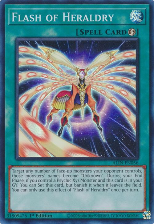Flash of Heraldry [ALIN-EN056] Super Rare | Clutch Gaming