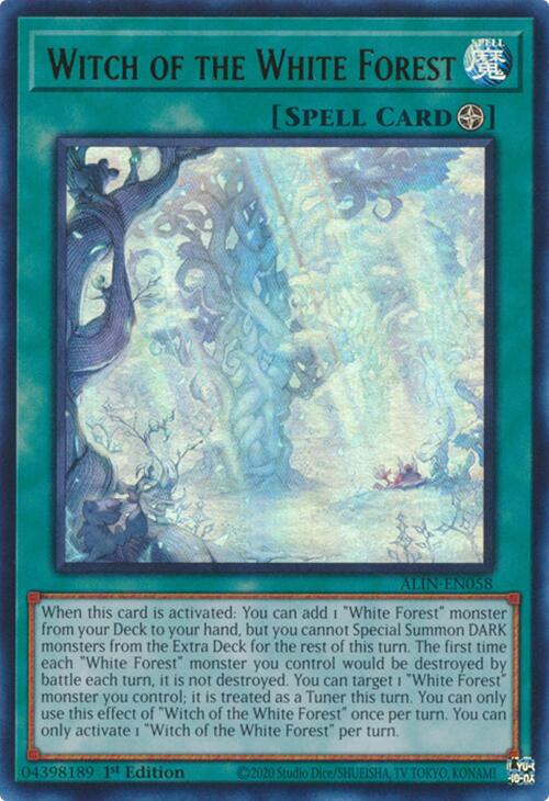 Witch of the White Forest [ALIN-EN058] Ultra Rare | Clutch Gaming