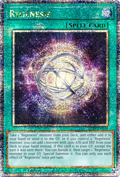 Regenesis [ALIN-EN059] Quarter Century Secret Rare | Clutch Gaming