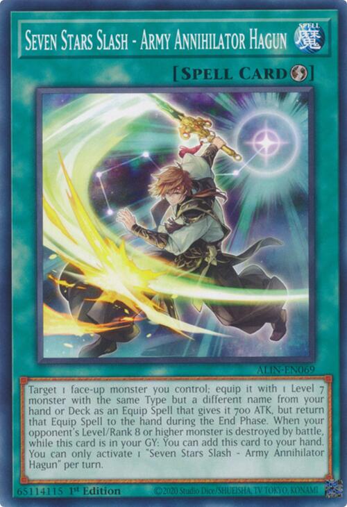 Seven Stars Slash - Army Annihilator Hagun [ALIN-EN069] Common | Clutch Gaming