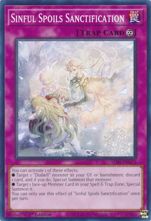 Sinful Spoils Sanctification [ALIN-EN073] Common | Clutch Gaming