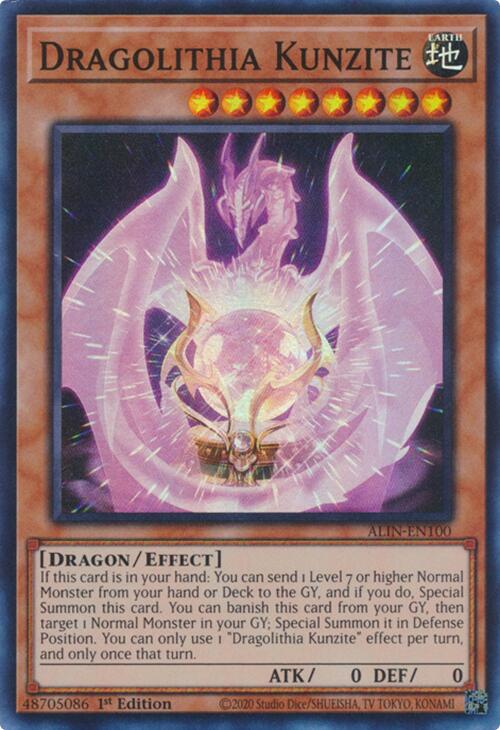Dragolithia Kunzite [ALIN-EN100] Super Rare | Clutch Gaming