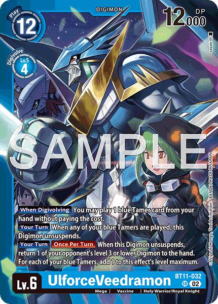 UlforceVeedramon [BT11-032] (Limited Card Pack -Billion Bullet-) [Limited Card Pack -Billion Bullet-] | Clutch Gaming