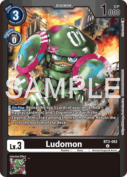 Ludomon [BT3-062] (Limited Card Pack -Billion Bullet-) [Limited Card Pack -Billion Bullet-] | Clutch Gaming