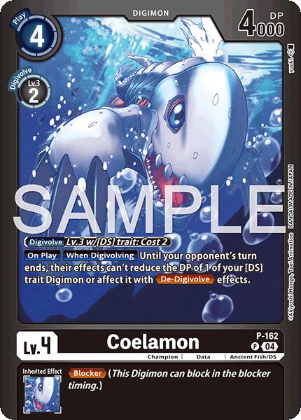 Coelamon [P-162] (Limited Card Pack -Billion Bullet-) [Limited Card Pack -Billion Bullet-] | Clutch Gaming