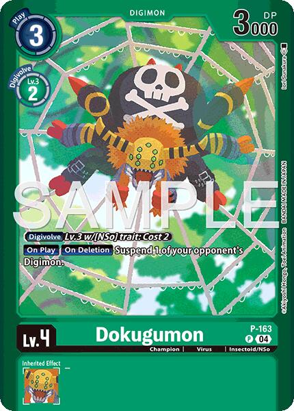 Dokugumon [P-163] (Limited Card Pack -Billion Bullet-) [Limited Card Pack -Billion Bullet-] | Clutch Gaming