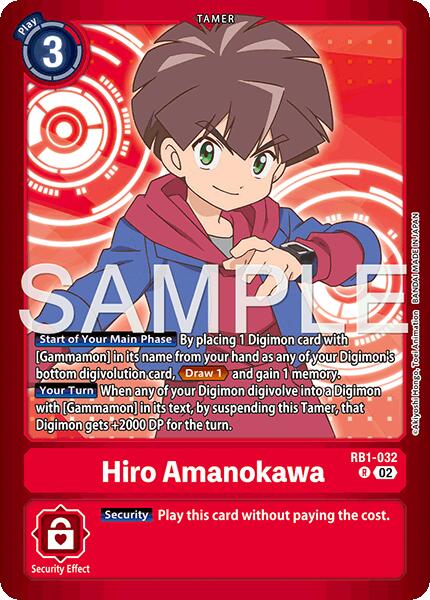 Hiro Amanokawa [RB1-032] (Limited Card Pack -Billion Bullet-) [Limited Card Pack -Billion Bullet-] | Clutch Gaming