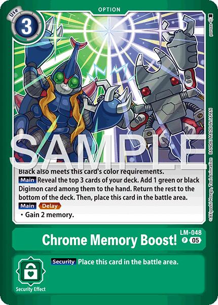 Chrome Memory Boost! [LM-048] (Limited Card Pack -Billion Bullet-) [Limited Card Pack -Billion Bullet-] | Clutch Gaming