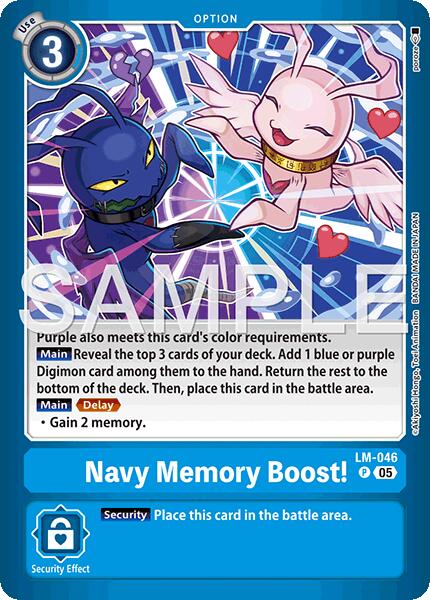 Navy Memory Boost! [LM-046] (Limited Card Pack -Billion Bullet-) [Limited Card Pack -Billion Bullet-] | Clutch Gaming