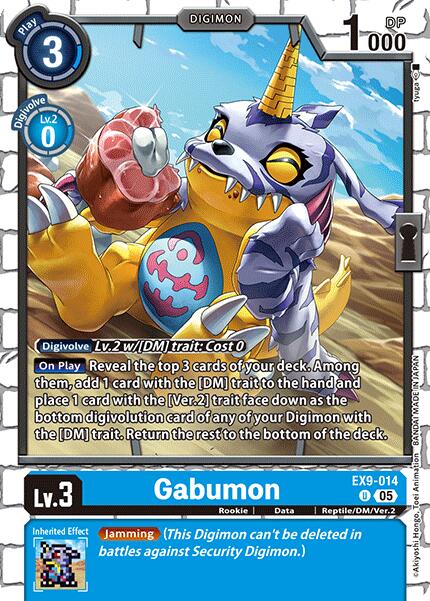 Gabumon [EX9-014] [Versus Monsters] | Clutch Gaming