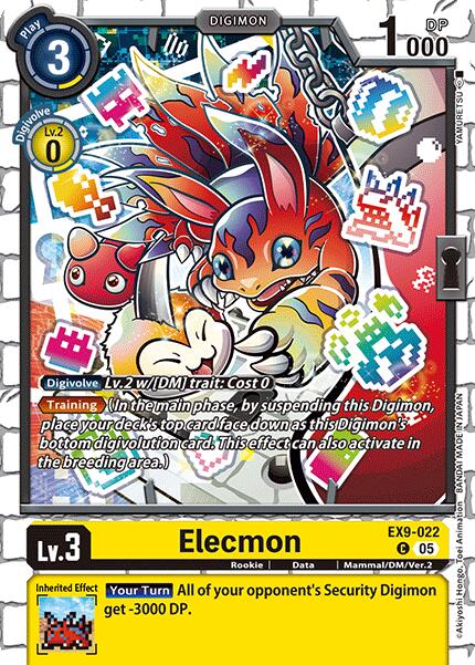 Elecmon [EX9-022] [Versus Monsters] | Clutch Gaming