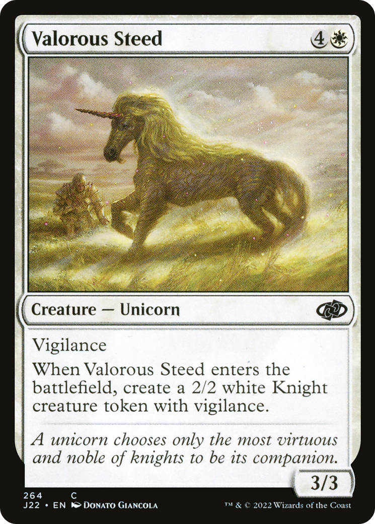Valorous Steed [Jumpstart 2022] | Clutch Gaming