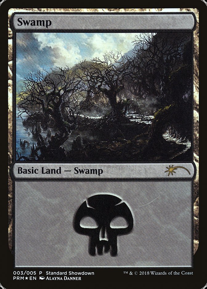 Swamp (Alayna Danner) [Standard Showdown Promos] | Clutch Gaming