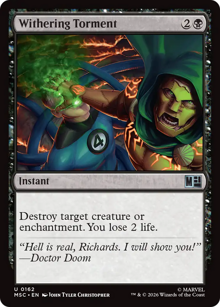 Withering Torment [Marvel Super Heroes Commander] | Clutch Gaming