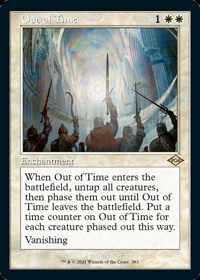 Out of Time (Retro Foil Etched) [Modern Horizons 2] | Clutch Gaming