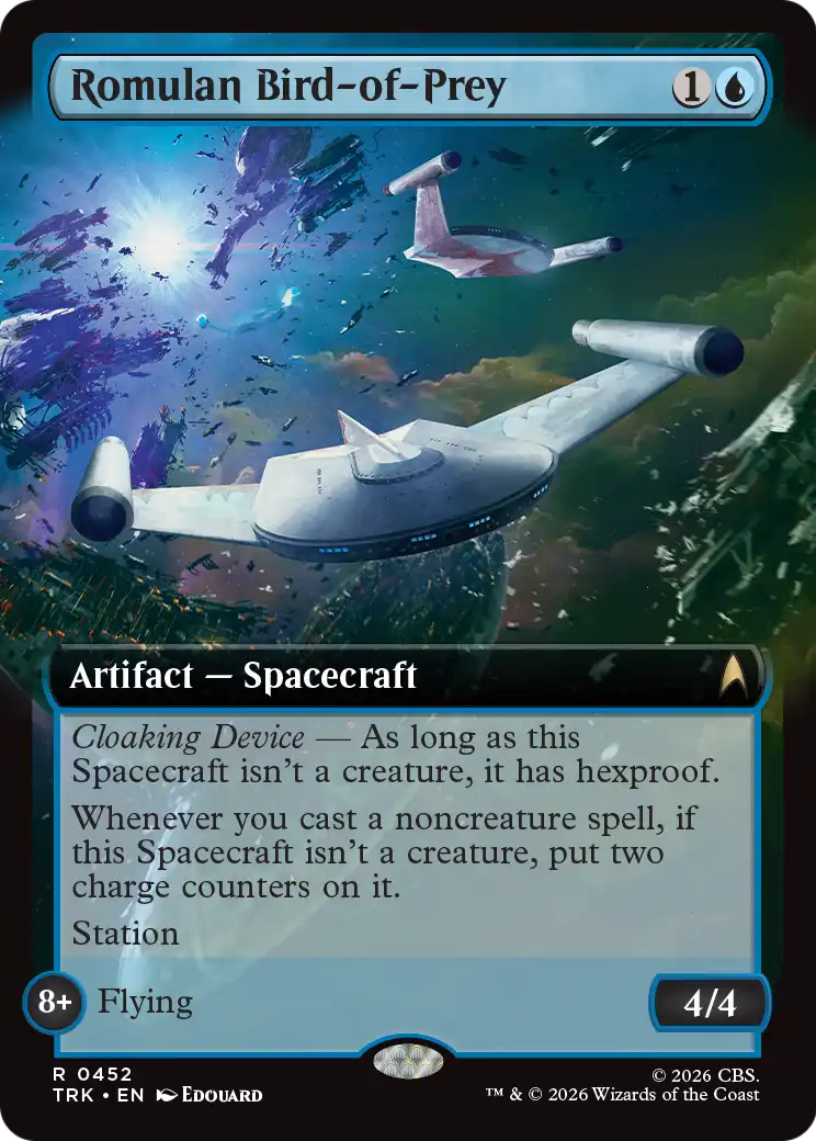 Romulan Bird-of-Prey (Extended Art) [Star Trek] | Clutch Gaming