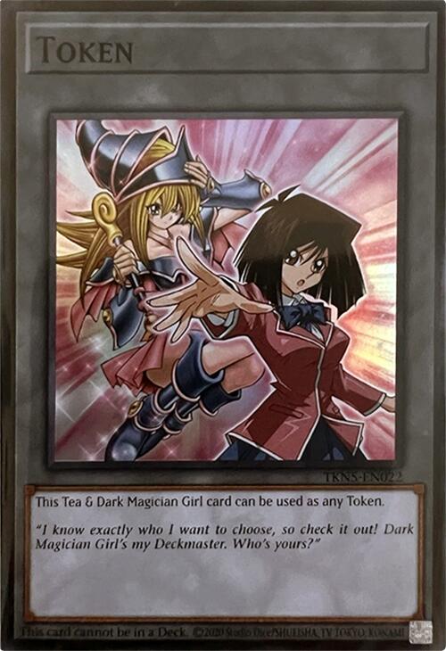 Token (Tea & Dark Magician Girl) [TKN5-EN022] Super Rare | Clutch Gaming
