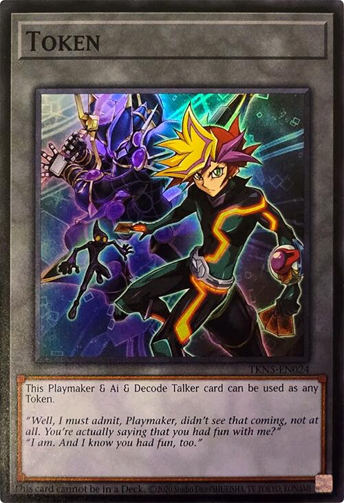 Token (Playmaker & Ai & Decode Talker) [TKN5-EN024] Super Rare | Clutch Gaming
