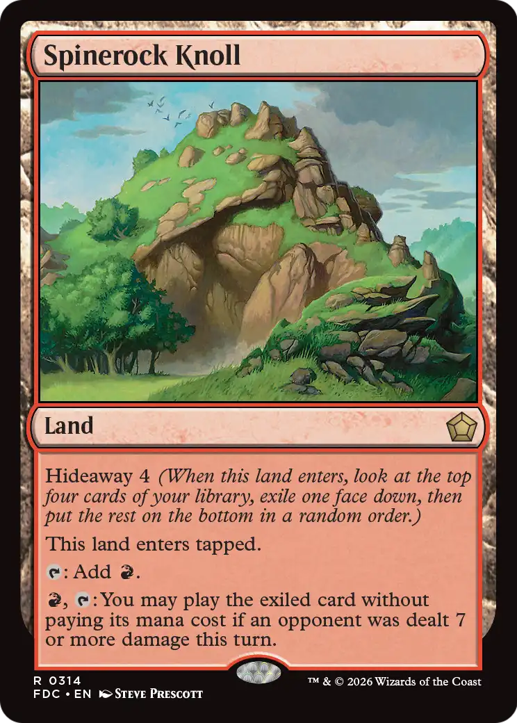 Spinerock Knoll [Foundations Commander] | Clutch Gaming