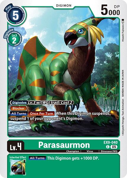 Parasaurmon [EX9-040] [Versus Monsters] | Clutch Gaming