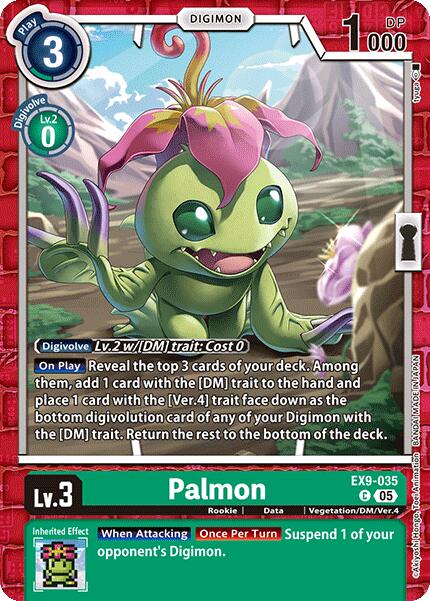 Palmon [EX9-035] [Versus Monsters] | Clutch Gaming