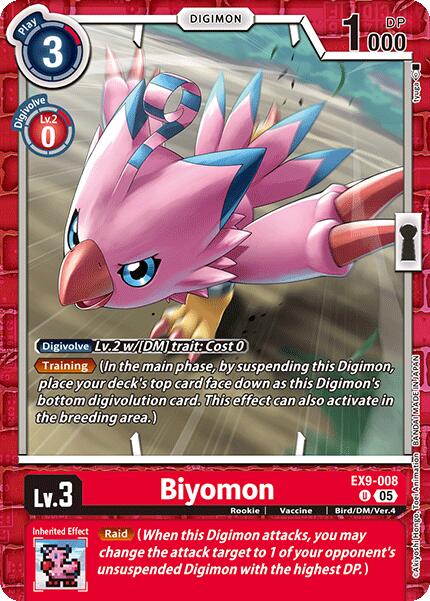 Biyomon [EX9-008] [Versus Monsters] | Clutch Gaming