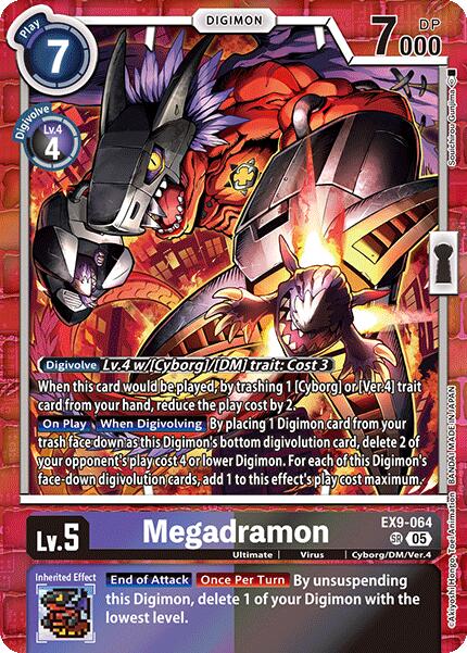Megadramon [EX9-064] [Versus Monsters] | Clutch Gaming