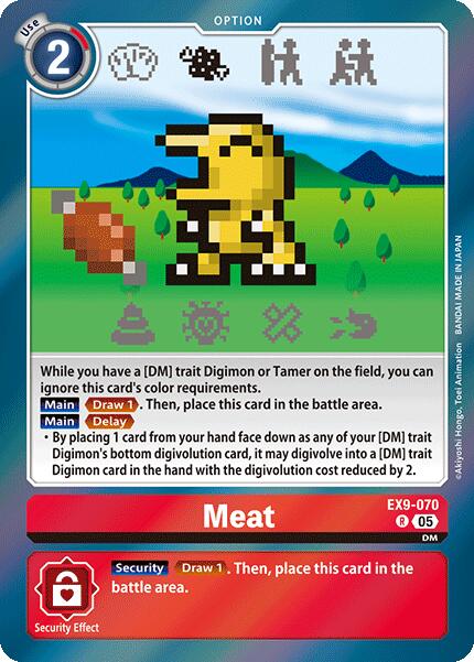 Meat [EX9-070] [Versus Monsters] | Clutch Gaming