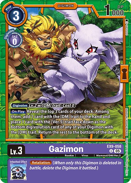 Gazimon [EX9-058] [Versus Monsters] | Clutch Gaming