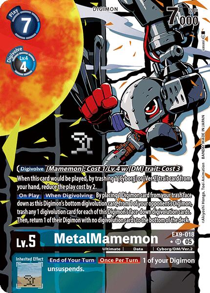MetalMamemon [EX9-018] (Alternate Art) [Versus Monsters] | Clutch Gaming