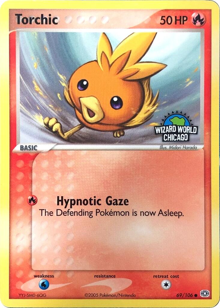 Torchic (69/106) (Wizard World Chicago) [Miscellaneous Cards] | Clutch Gaming