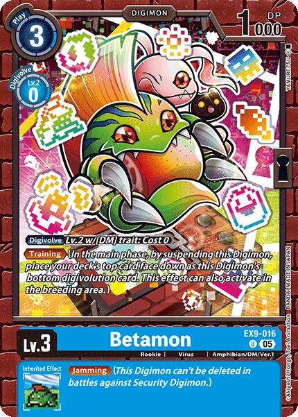 Betamon [EX9-016] [Versus Monsters] | Clutch Gaming
