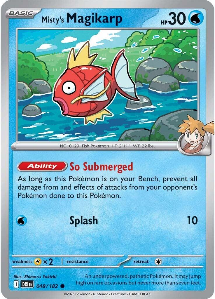 Misty's Magikarp (048/182) [Scarlet & Violet: Destined Rivals] | Clutch Gaming