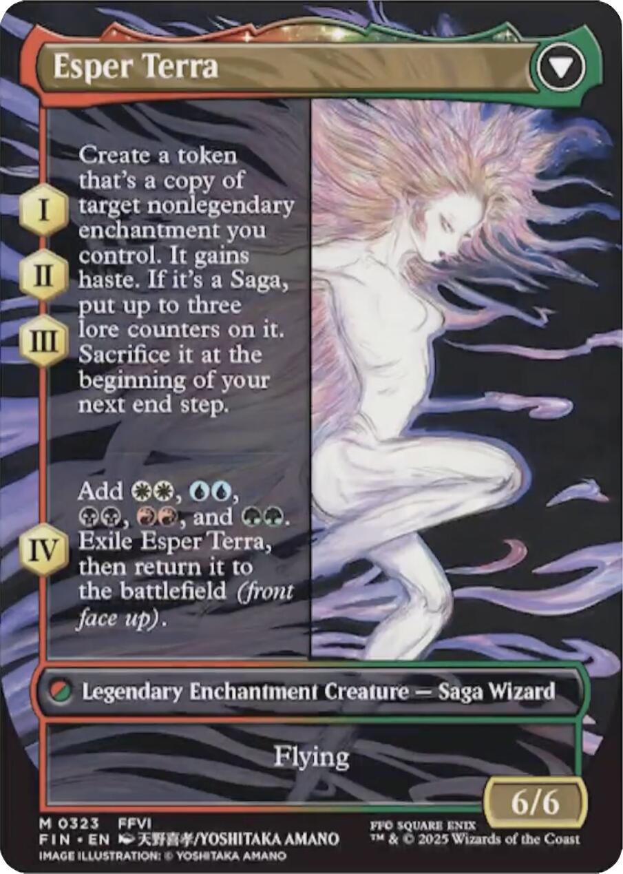 Terra, Magical Adept // Esper Terra (Borderless) [FINAL FANTASY] | Clutch Gaming