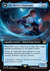 Jill, Shiva's Dominant // Shiva, Warden of Ice (Extended Art) [FINAL FANTASY] | Clutch Gaming