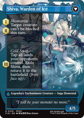 Jill, Shiva's Dominant // Shiva, Warden of Ice (Borderless) [FINAL FANTASY] | Clutch Gaming