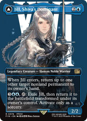 Jill, Shiva's Dominant // Shiva, Warden of Ice (Borderless) [FINAL FANTASY] | Clutch Gaming